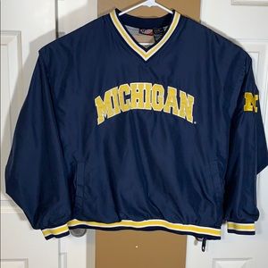 Team Athletics Michigan Wolverines Pullover XL